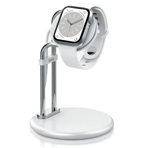 SODI Stojak na Apple Watch SAW-300srebrny/silver