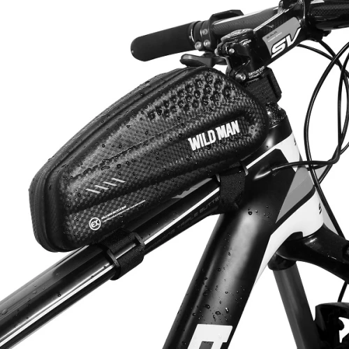 WILDMAN Etui/sakwa na ramę roweru EX 1L uchwyt rowerowy czarna/black