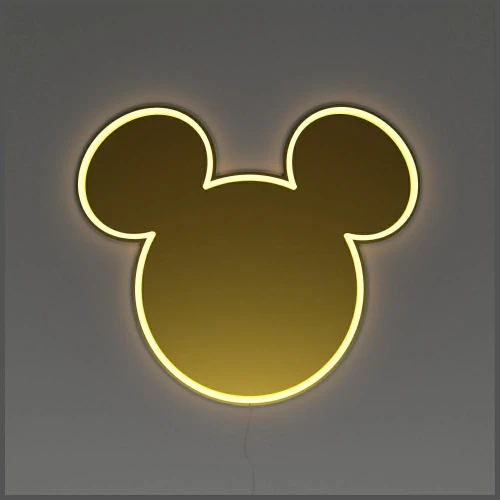 Neon Yellowpop Disney Mickey Mirror oty